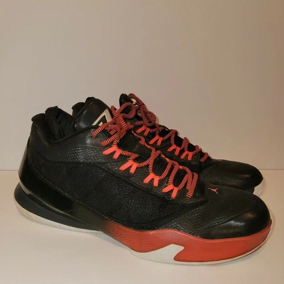 Nike Air Jordan CP3.VIII Chris Paul Black Red Men's Shoes Size 8.5 684855-023 - Picture 2 of 6